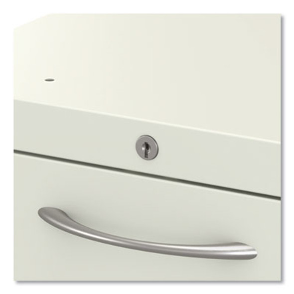 Flagship Mobile Pedestal, Left Or Right, 2-Drawer: Box/File, Letter, Loft, 15 x 22.88 x 22
