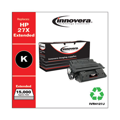 Remanufactured Black Extended-Yield Toner, Replacement For 27X (C4127Xj), 15,000 Page-Yield