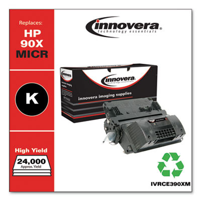 Remanufactured Black High-Yield Micr Toner, Replacement For 90Xm (Ce390Xm), 24,000 Page-Yield