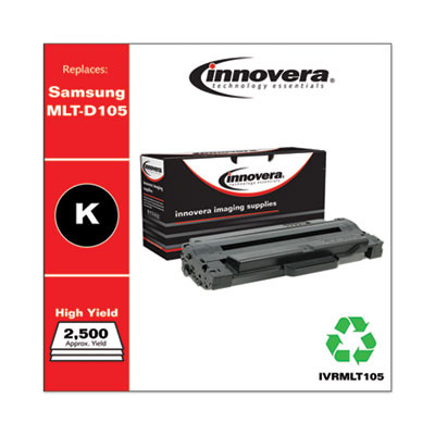 Remanufactured Black High-Yield Toner, Replacement For Mlt-D105L, 2,500 Page-Yield