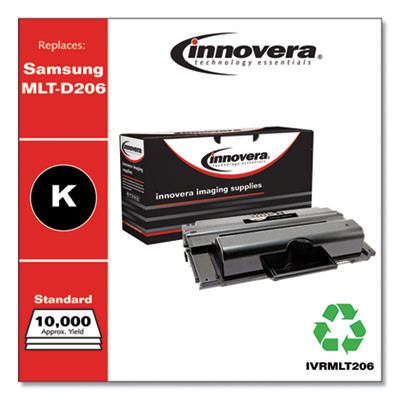 Remanufactured Black Toner, Replacement For Mlt-D206L, 10,000 Page-Yield