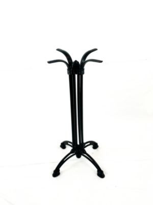 Solid Wood Tables, Cast Aluminum Base, Square, 36w x 36d x 41.5h, Natural