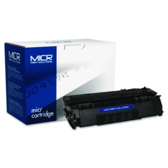 Compatible Q7553A(M) (53Am) Micr Toner, 3,000 Page-Yield, Black