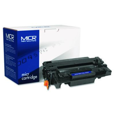 Compatible Ce255X(M) (55Xm) High-Yield Micr Toner, 12,500 Page-Yield, Black