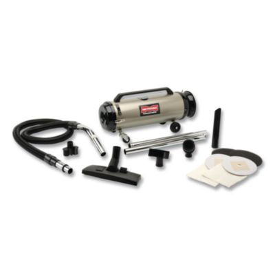Metropolitan Professionals Canister Vacuum, 11.25 A Current, Black