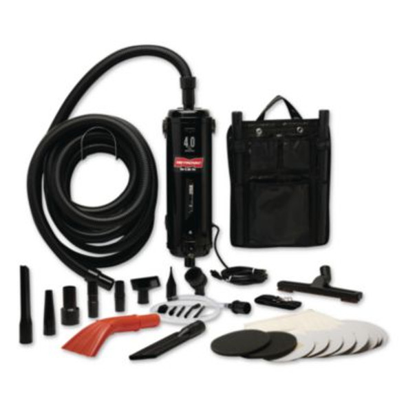 Vac 'n Blo Portable Detailing Vacuum/Blower, 25" x 13" x 21", Black