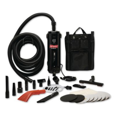 Vac 'n Blo Portable Detailing Vacuum/Blower, 25" x 13" x 21", Black