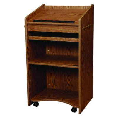 Aristocrat Non-Sound Lectern, 25 x 20 x 46, Oak
