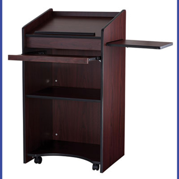 Aristocrat Non-Sound Lectern, 25 x 20 x 46, Mahogany