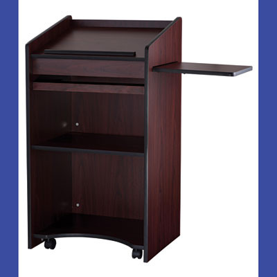 Aristocrat Non-Sound Lectern, 25 x 20 x 46, Mahogany