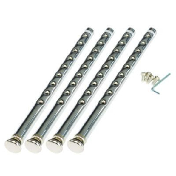 6300 Series Height Adjust Heavy Duty Square Seat Steel Stool, Backless, 500Lb, 23.75" To 31.75" Height, Brown Seat, Gray Base