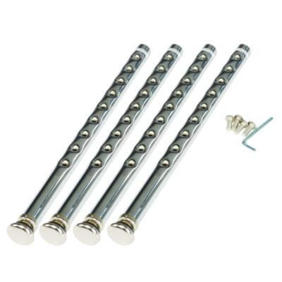 6300 Series Height Adjust Heavy Duty Square Seat Steel Stool, Backless, 500Lb, 23.75" To 31.75" Height, Brown Seat, Gray Base