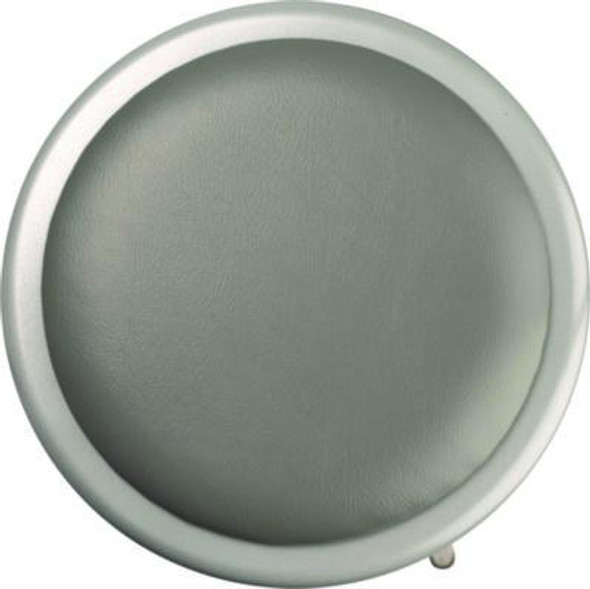 6400 Series Height Adjustable Heavy Duty Vinyl Padded Steel Stool, Supports 500 Lb, 25" To 33" Seat Height, Gray Seat/Base