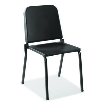 8200 Series Melody Music Chair, Supports Up To 300 Lbs, 17.5" Seat Height, Black Seat, Black Back, Black Base, 2/Pack