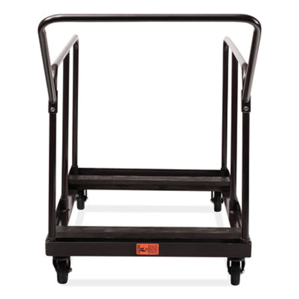 Folding Table Dolly For Round And Rectangular Tables, 660 Lb Capacity, 31.25 x 27.75 x 47.5, Brown