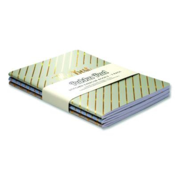 Exercise Books, 1-Subject, Medium/College Rule, Assorted Haze Cover Colors, (40) 6.9 x 4.9 Sheets, 3/Pack