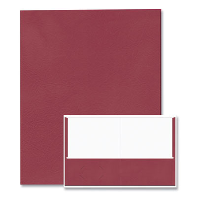 Pocket Folder, Accommodates (50) 11 x 8.5 Sheets, Scarlet, 250/Carton