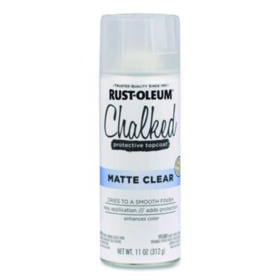 Ultra Matte Chalked Paint, Matte Clear, 12 Oz Aerosol Can