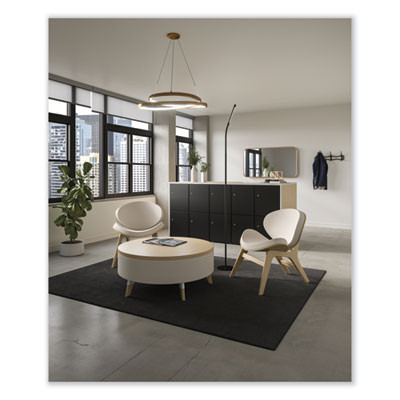 Resi Led Floor Lamp, Gooseneck, 60" Tall, Black