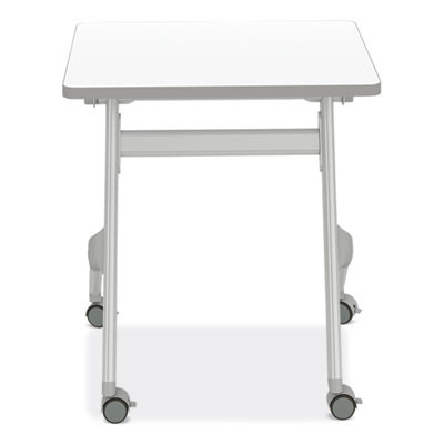 Learn Nesting Rectangle Desk, 28" x 22.25" x 29.5", Dry Erase