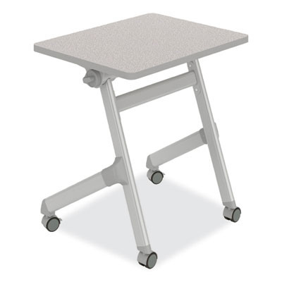 Learn Nesting Rectangle Desk, 28" x 22.25" x 29.5", Gray