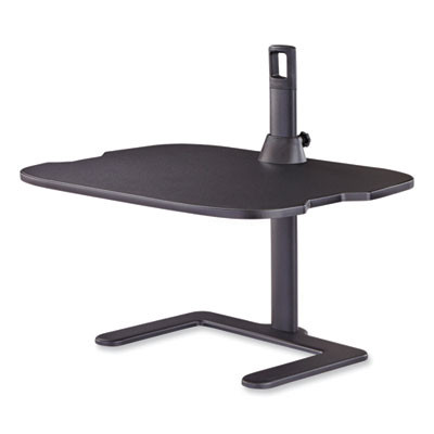 Stance Height-Adjustable Laptop Stand, 26.9 x 18 x 1.25 To 15.75, Black, Supports 15 Lbs