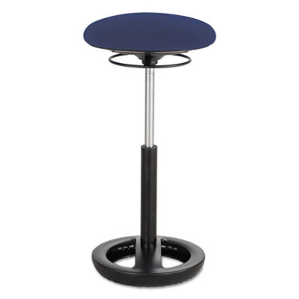 Twixt Extended-Height Ergonomic Chair, Supports Up To 250 Lb, 22" To 32" Seat Height, Blue Seat, Blue Back, Black Base