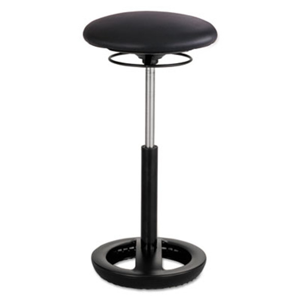 Twixt Extended-Height Ergonomic Chair, Supports Up To 250 Lb, 22" To 32" Seat Height, Black Seat, Black Base