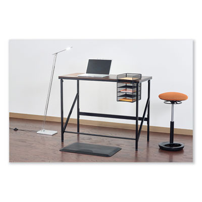 Onyx Horizontal Hanging Storage, 5 Sections, Letter Size Files, 10.25" x 12.4" x 14.4", Black