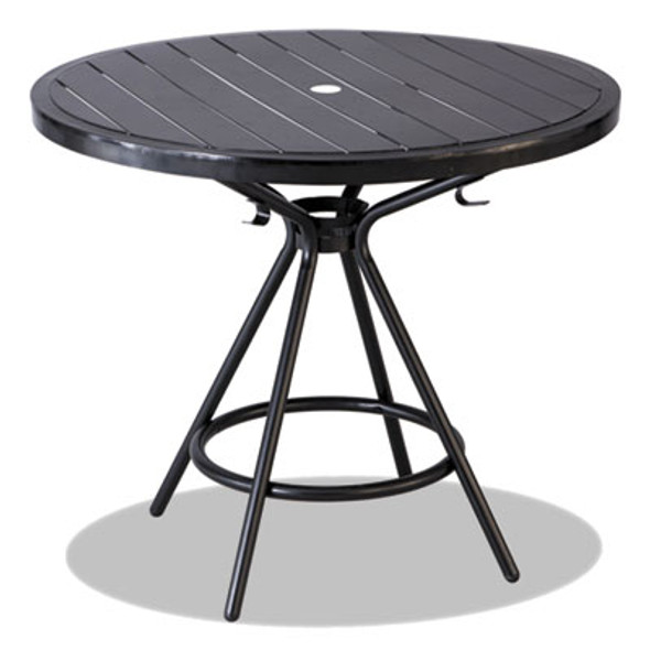 Cogo Tables, Steel, Round, 36" Diameter x 29.5h, Black