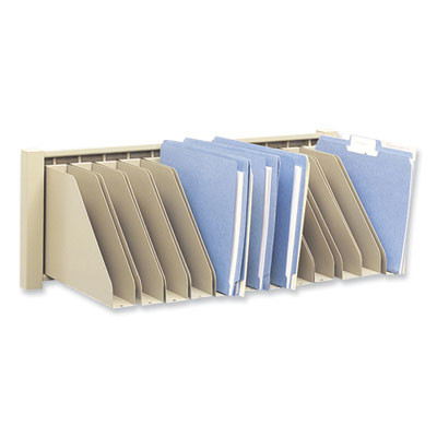 Data File Extension, Letter, 26.5w x 12.5d x 8h, Tan