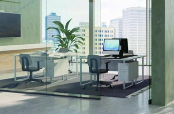 Commute Chair T-Bar Arm Set, Black, 2/Set