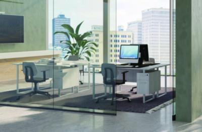 Commute Chair T-Bar Arm Set, Black, 2/Set