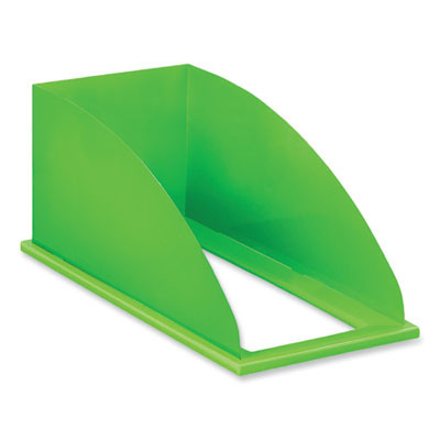 Mixx Recycling Center Lid, Topper Style, 9.87w x 19.87d x 0.62h, Green