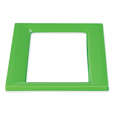 Mixx Recycling Center Lid, 9.87w x 19.87d x 0.82h, Green