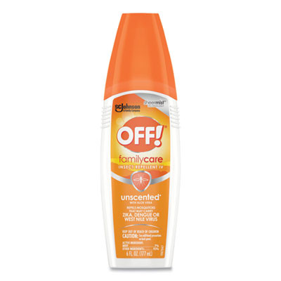 Familycare Unscented Spray Insect Repellent, 6 Oz Spray Bottle, 12/Carton