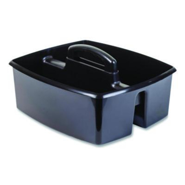 Large Caddy, 13 x 11 x 6.38, Black, 6/Pack