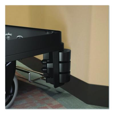 Bumper Kit For Full Size Housekeeping Carts For Hkc1000/Hkc2000, Plastic, Black, 4 Bumpers