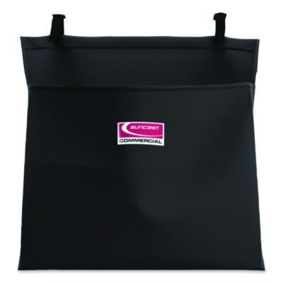 Amenity Bag For Suncast Commercial Full-Size And Compact-Size Housekeeping Carts, 2 Gal, 19.5" x 1.51" x 21.36", Black