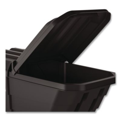 1.5 Cubic Yard Tilt Truck Lid, 42.63 x 85 x 6.2, Black