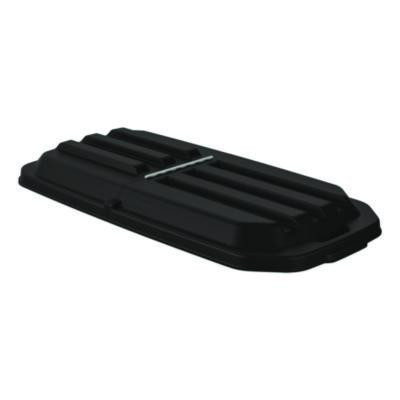 Tilt Truck Lid, For 1/2 Cubic Yard Tilt Truck, 29.22 x 57.91 x 5.44, Black