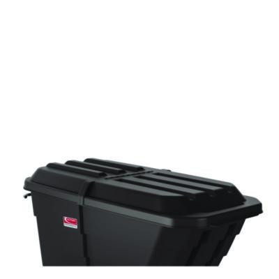 Tilt Truck Lid, For 1/2 Cubic Yard Tilt Truck, 29.22 x 57.91 x 5.44, Black