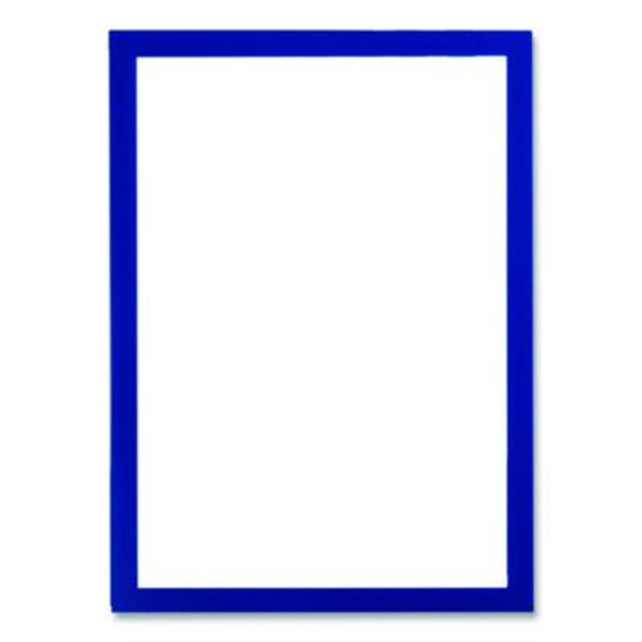 Solo Magnetic Frame, 8.5 x 11 Insert, Blue Frame, 5/Pack