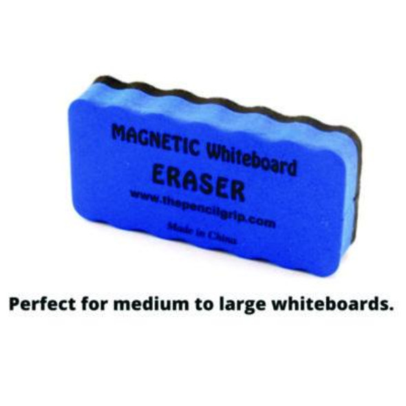 Whiteboard Magnetic Eraser, 4.4" x 2" x 1", Black/Blue, 144/Carton
