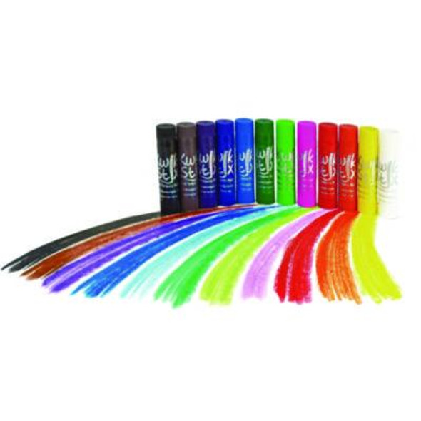Kwik Stix Tempera Paint Set, 12 Assorted Classic Colors, 144/Pack, 2 Packs/Carton
