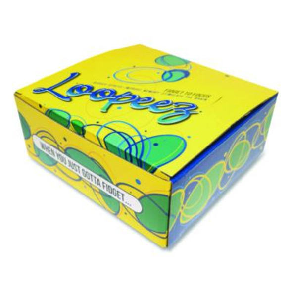 Loopeez Fidget Toy, Ages 5 And Up, Assorted Colors, 24/Carton