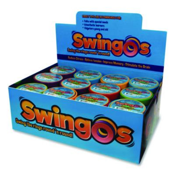 Swingos Fidget Toy, Ages 6 And Up, Assorted Colors, 24/Carton