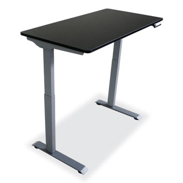 Electric Height Adjustable Standing Desk, 48 x 23.6 x 28.7 To 48.4, Black