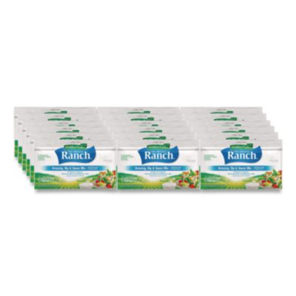 The Original Ranch Dry Mix, Buttermilk Recipe, 3.2 Oz Packet, 18/Carton
