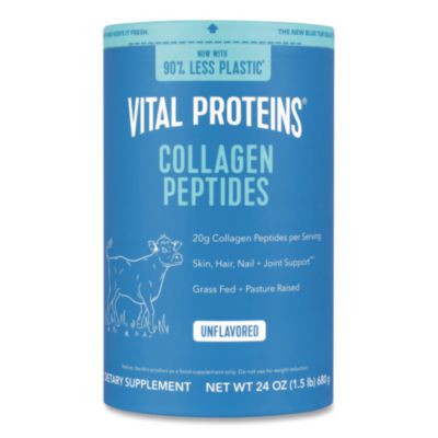 Collagen Peptides Unflavored Powder, Unflavored, 24 Oz Bottle